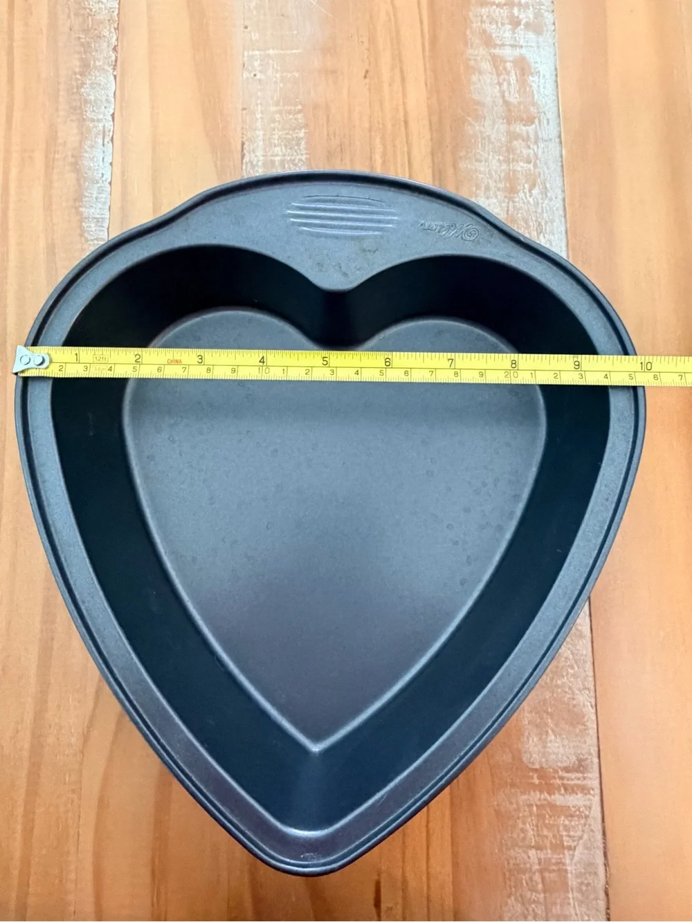 Wilton Heart Shaped Cake Pan 10” & 2.” Deep Valentine’s Day Love Used